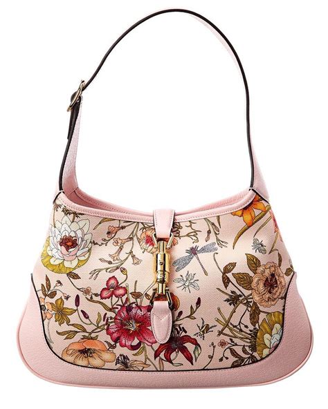 gucci floral jackie bag|gucci jackie bag used.